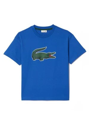 T-shirt z nadrukiem Lacoste
