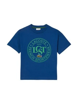 T-shirt z nadrukiem Lacoste