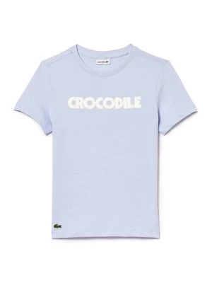 T-shirt z nadrukiem Lacoste