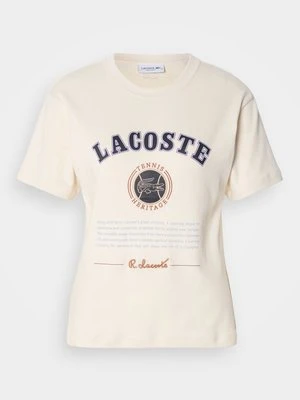 T-shirt z nadrukiem Lacoste