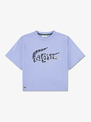 T-shirt z nadrukiem Lacoste