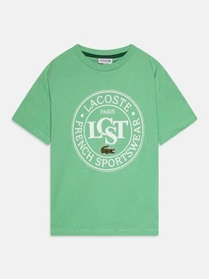 T-shirt z nadrukiem Lacoste
