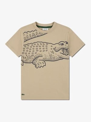 T-shirt z nadrukiem Lacoste
