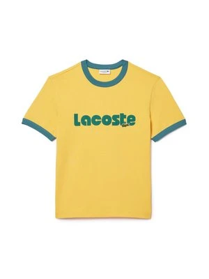 T-shirt z nadrukiem Lacoste