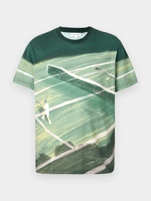 T-shirt z nadrukiem Lacoste