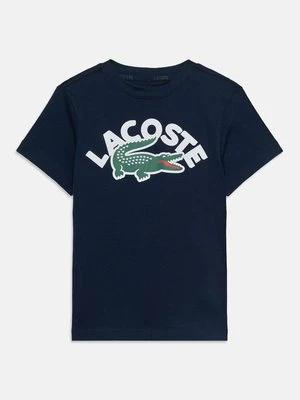 T-shirt z nadrukiem Lacoste