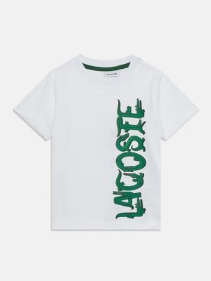 T-shirt z nadrukiem Lacoste