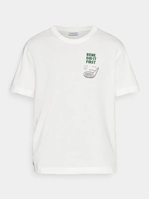T-shirt z nadrukiem Lacoste