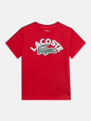 T-shirt z nadrukiem Lacoste