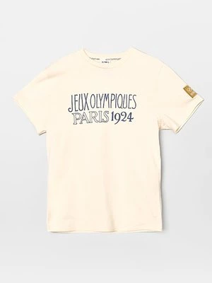 T-shirt z nadrukiem Lacoste