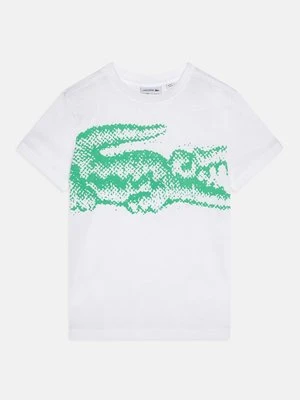 T-shirt z nadrukiem Lacoste