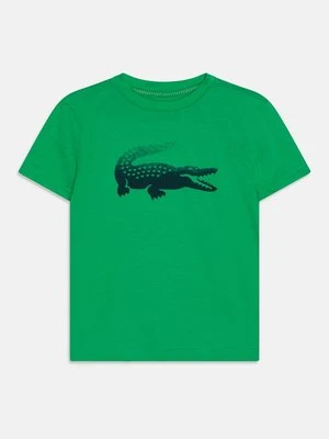 T-shirt z nadrukiem Lacoste