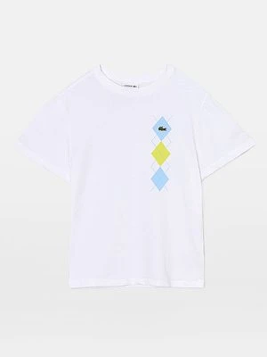 T-shirt z nadrukiem Lacoste
