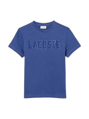 T-shirt z nadrukiem Lacoste