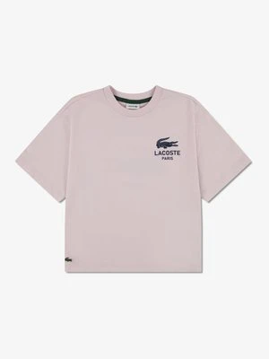 T-shirt z nadrukiem Lacoste