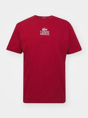 T-shirt z nadrukiem Lacoste
