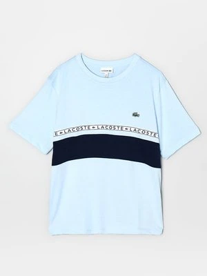 T-shirt z nadrukiem Lacoste
