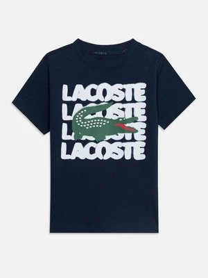 T-shirt z nadrukiem Lacoste