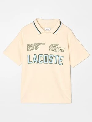 T-shirt z nadrukiem Lacoste