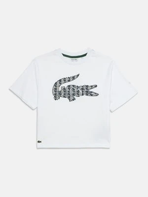 T-shirt z nadrukiem Lacoste