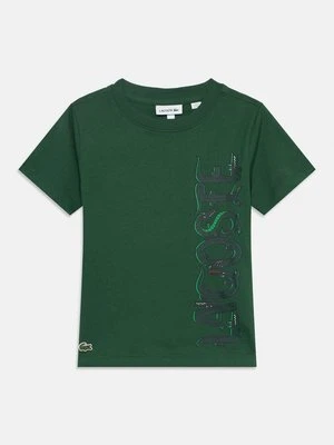 T-shirt z nadrukiem Lacoste