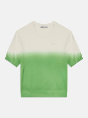 T-shirt z nadrukiem Lacoste