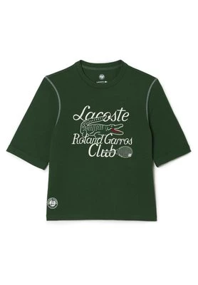 T-shirt z nadrukiem Lacoste Sport