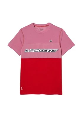 T-shirt z nadrukiem Lacoste Sport