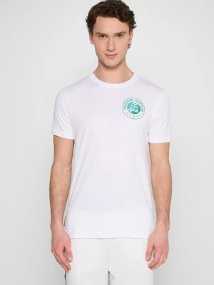 T-shirt z nadrukiem Lacoste Sport