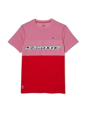 T-shirt z nadrukiem Lacoste Sport