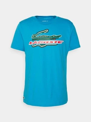 T-shirt z nadrukiem Lacoste Sport