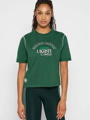 T-shirt z nadrukiem Lacoste Sport