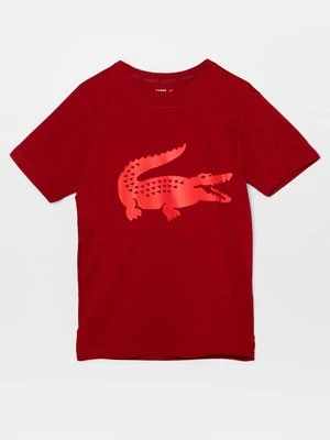 T-shirt z nadrukiem Lacoste Sport