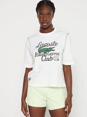 T-shirt z nadrukiem Lacoste Sport