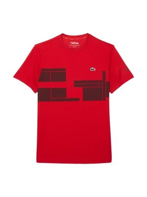 T-shirt z nadrukiem Lacoste Sport