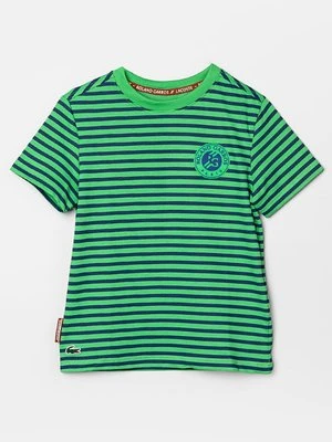 T-shirt z nadrukiem Lacoste Sport