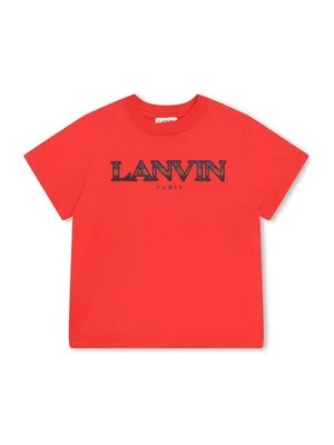 T-shirt z nadrukiem LANVIN