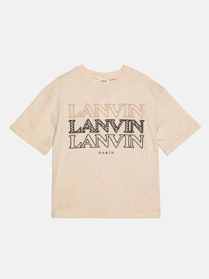 T-shirt z nadrukiem LANVIN