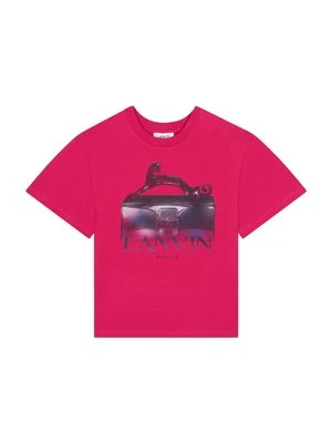 T-shirt z nadrukiem LANVIN