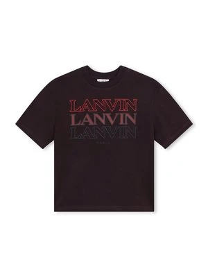 T-shirt z nadrukiem LANVIN
