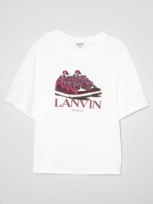T-shirt z nadrukiem LANVIN