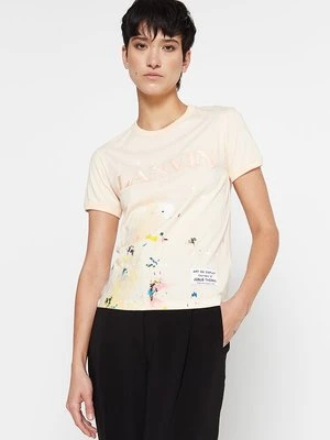 T-shirt z nadrukiem LANVIN