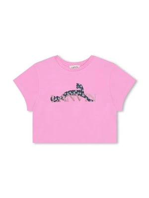 T-shirt z nadrukiem LANVIN