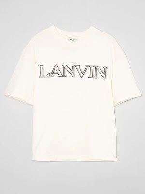 T-shirt z nadrukiem LANVIN