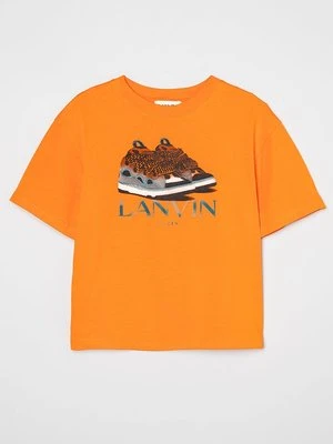 T-shirt z nadrukiem LANVIN