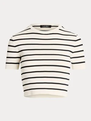 T-shirt z nadrukiem Lauren Ralph Lauren