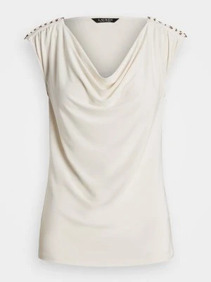 T-shirt z nadrukiem Lauren Ralph Lauren
