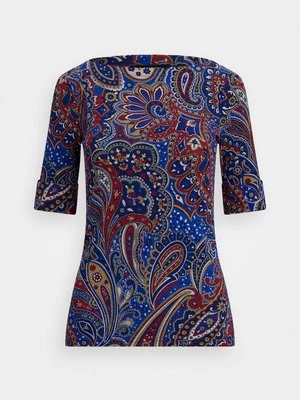 T-shirt z nadrukiem Lauren Ralph Lauren