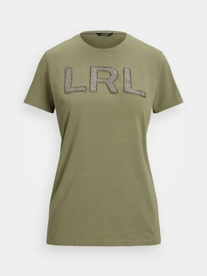 T-shirt z nadrukiem Lauren Ralph Lauren