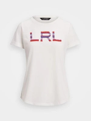 T-shirt z nadrukiem Lauren Ralph Lauren